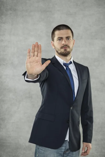 Detente con la violencia en los negocios —  Fotos de Stock