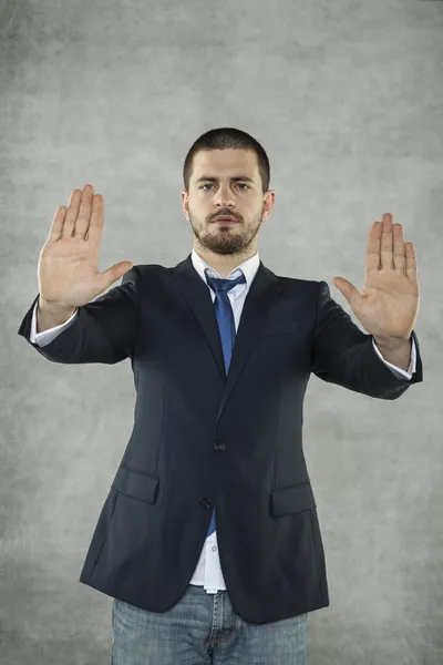 Schluss mit Gewalt in der Wirtschaft — Stockfoto