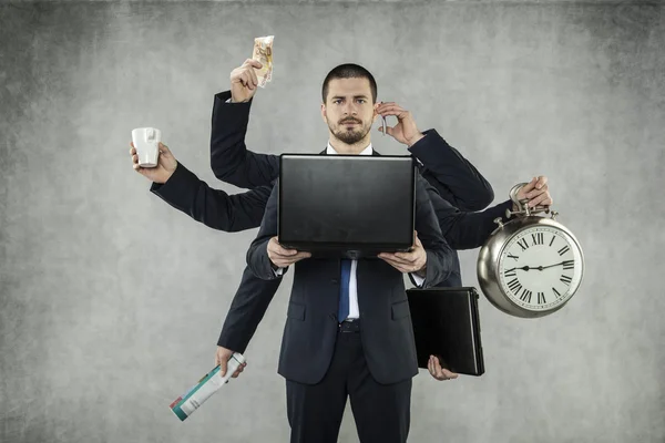 Krake im Geschäft — Stockfoto