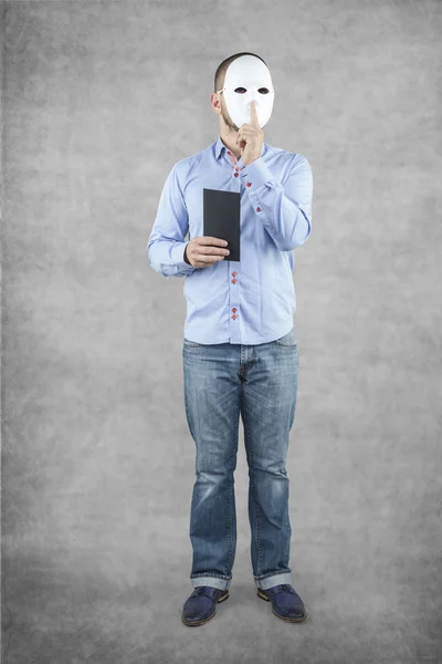 Guarda silencio, y aquí hay algo para ti — Foto de Stock