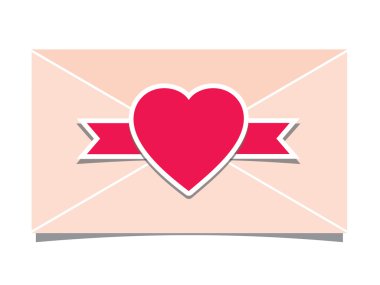 kalp simgesi olan mektup