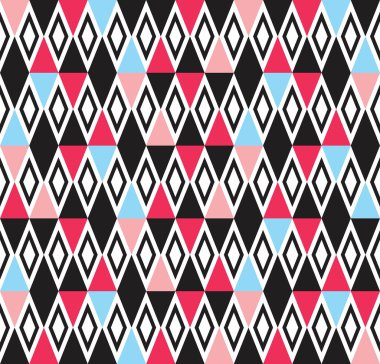 Renkli Geometrik desen