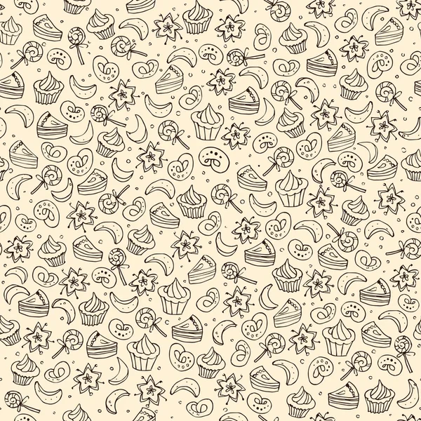 Dikişsiz tatlı fırın arka plan