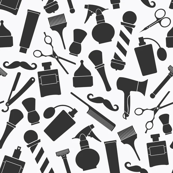 Kuaför Dükkanı vintage desen