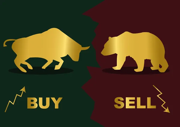 Buy-verkopen — Stockvector