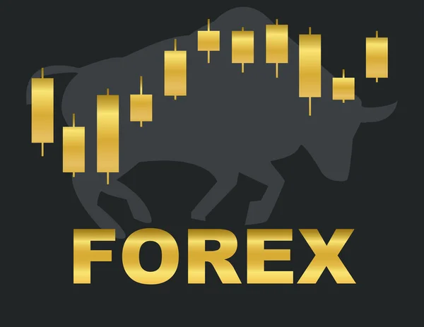 Forex — Stockový vektor