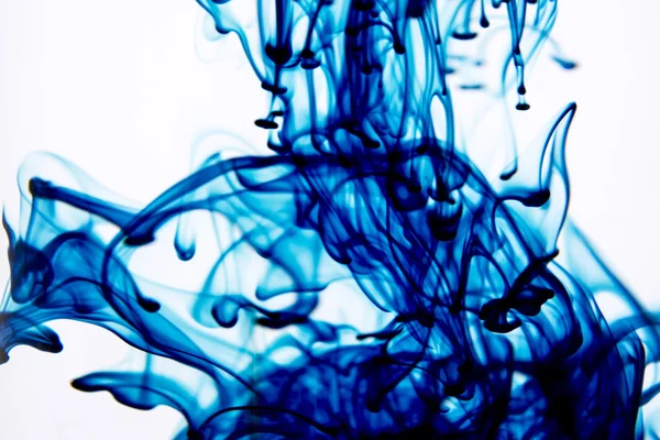 Vegetale ink poured into water — Stock Photo, Image