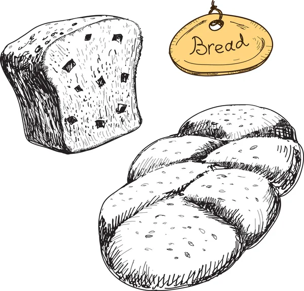 Brot. — Stockvektor