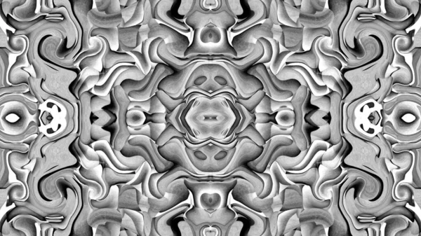 3 boyutlu gri fayans. Siyah beyaz duvar kağıdı. Fayanslar için dizayn. Soyut sanat. Çiçek dokusu.