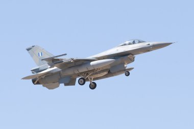 Albacete, İspanya - Nisan 11: askeri savaş uçağı albacete air Base, albacete, İspanya içinde los llanos (tlp) 11 Nisan 2012 tarihinde gösteri sırasında