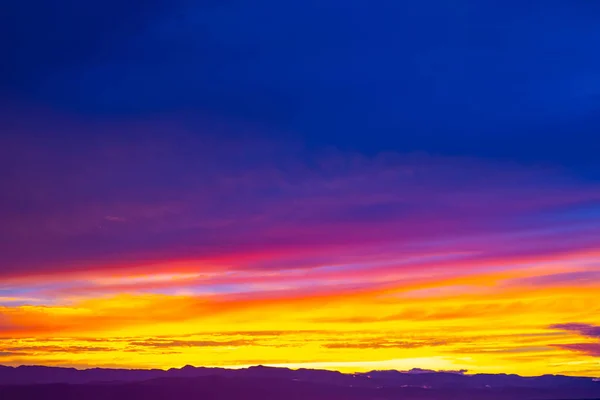 Cielo Salida Del Sol Aérea Vista Sobre Cielo Con Nubes —  Fotos de Stock