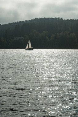 Su tankı Lipno, Sumava dağları, Çek Cumhuriyeti