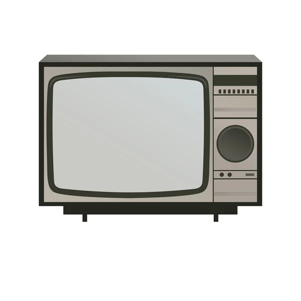 Retro TV set — Stock Vector