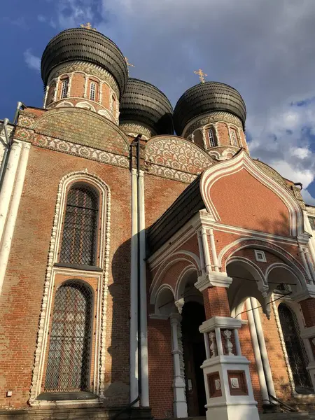 Catedral Pokrovsky Moscú Izmailovo Día —  Fotos de Stock