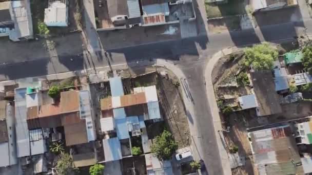Letecký pohled na obytné domy v Jižní Africe — Stock video