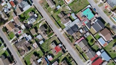 İHA 'dan çekilen yerleşim alanının yukarıdan görünüşü