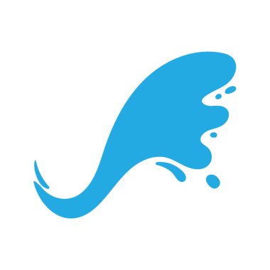 Songkran festival posterlerini süslemek için su damlası vektörü.