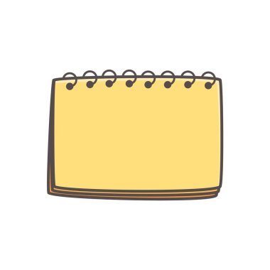 Kurşun günlük karalama seti. El çizimi dizüstü bilgisayar ögeleri