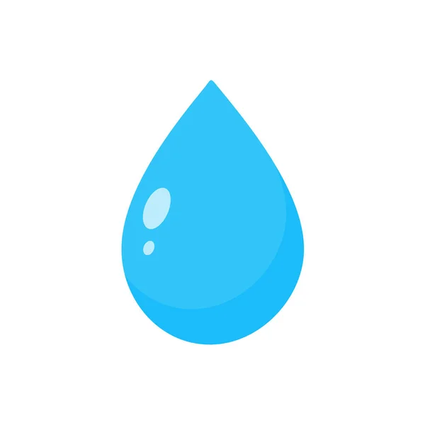 Καθαρό Νερό Σταγονίδια Έννοια Διατήρησης Του Νερού Για Την Παγκόσμια — Διανυσματικό Αρχείο