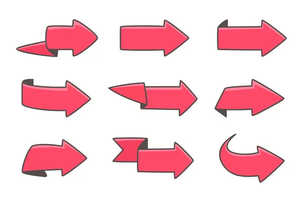 Concepto Reciclaje Flecha Remolino Triangular Dibujado Mano — Archivo Imágenes Vectoriales