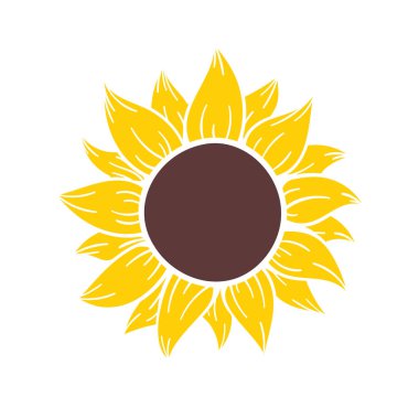 Hoş geldin kartlarını süslemek için içinde ayçiçeği tohumları olan sarı ayçiçekleri.