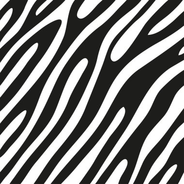 Dekorasyon grafikleri için zebranın derisindeki siyah çizgiler