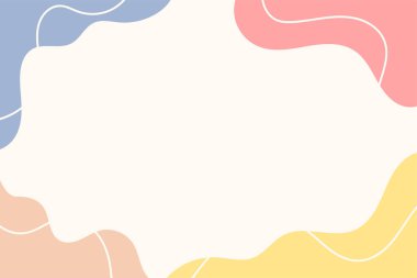 minimalist stil elle boyanmış sıvı arkaplan