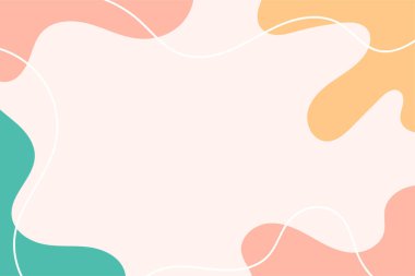 minimalist stil elle boyanmış sıvı arkaplan