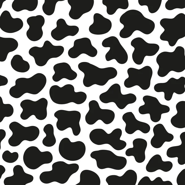 Süt ineği derisinden siyah benekli arka plan.