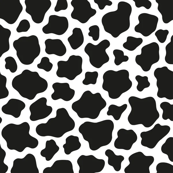 Süt ineği derisinden siyah benekli arka plan.