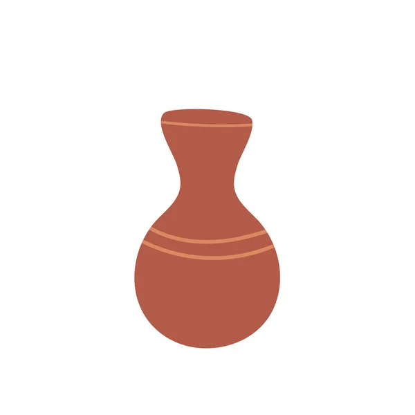 古代の土器鉢や壺宝相華の装飾用 — ストックベクタ