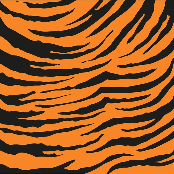 Fondo Rayas Tigre Para Decorar Fondo Animales Salvajes — Vector de stock