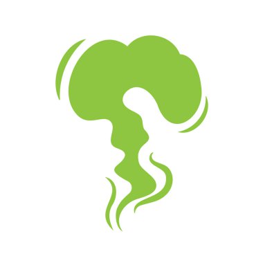 Duman etkisi. Kötü koku ve toz havada süzülüyor..