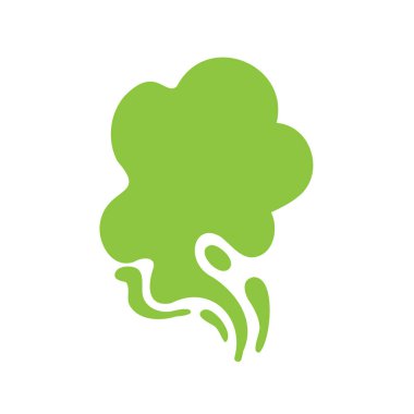 Duman etkisi. Kötü koku ve toz havada süzülüyor..