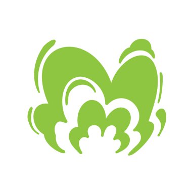 Duman etkisi. Kötü koku ve toz havada süzülüyor..