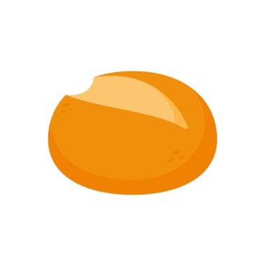 Vektör Fırını. Buğday unundan ekmek lezzetli bir kahvaltıdır..