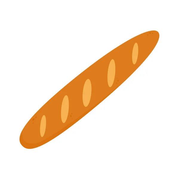 Векторная Пекарня Хлеб Пшеничной Муки Вкусный Завтрак — стоковый вектор