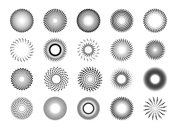 arkaplan dekorasyon komedisi için güzel gradyan daire yarım ton