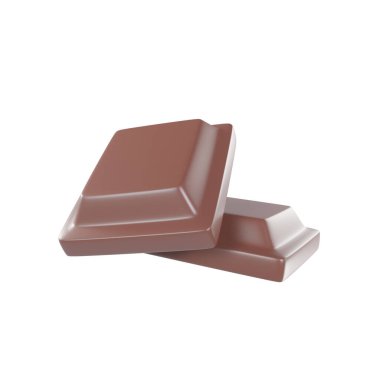 Çikolata. Kakao tatlısı yemek yerken rahatlatır. 3d hazırlayıcı.