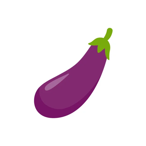 Eggplant Ingredients Healthy Cooking — Vettoriale Stock