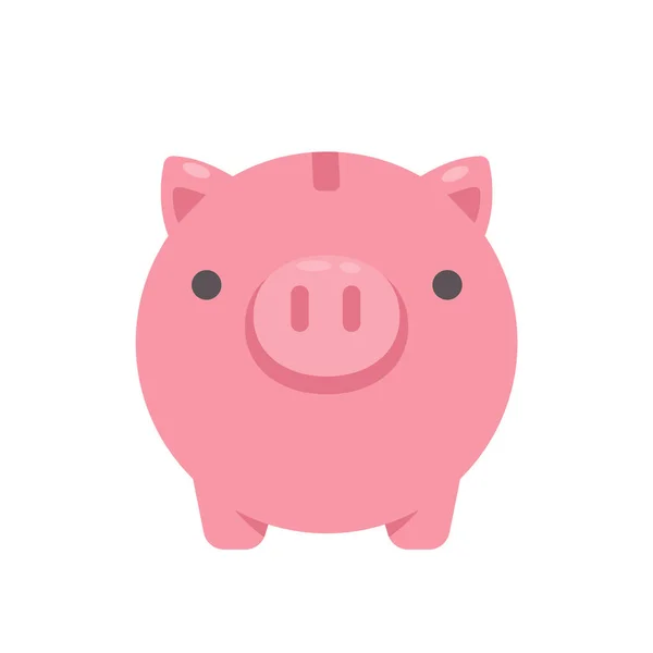 Financial Piggy Bank Ideas Saving Money Future — стоковый вектор