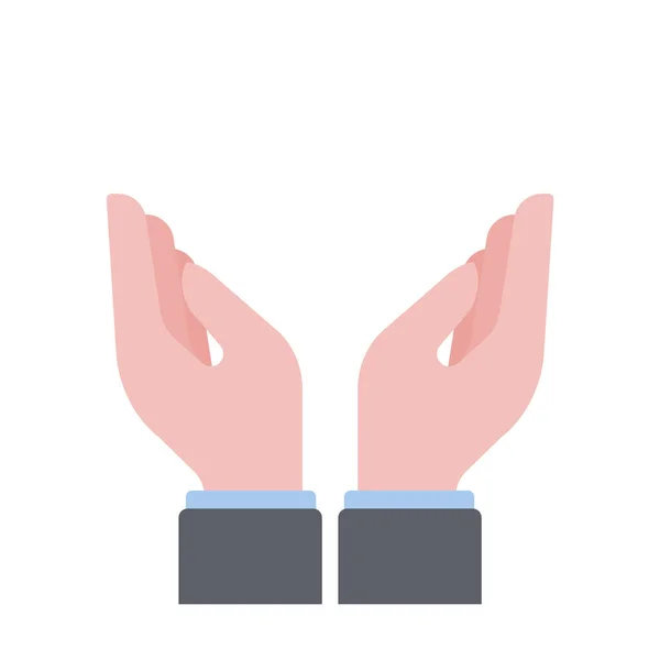 Hand Gestures Business People Element Finance — стоковый вектор