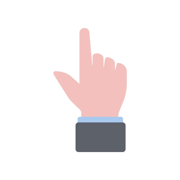 Hand Gestures Business People Element Finance — Vettoriale Stock