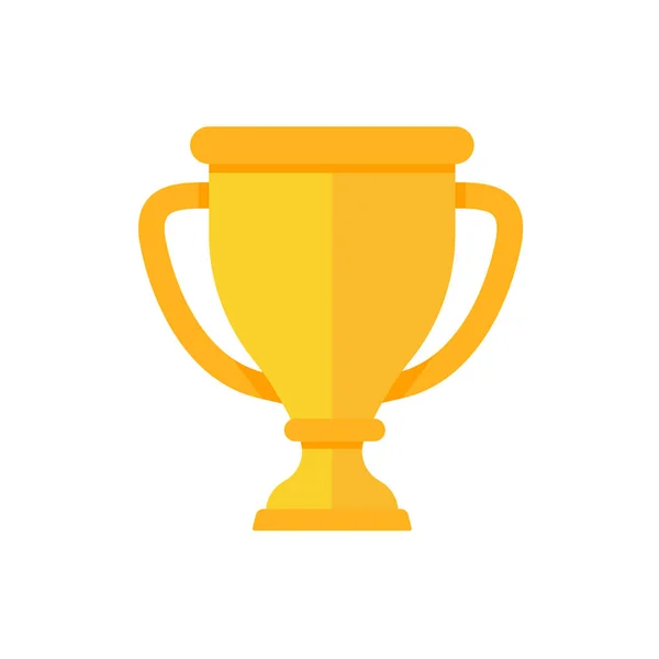 Trofeo Oro Vincitori Del Premio Conseguimento Dello Sport — Vettoriale Stock