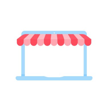 İnternetteki mağaza. Cep telefonunda tenteli dükkanlar.