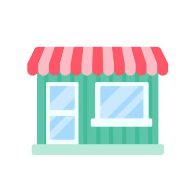 Çevrimiçi bir mağaza açmak için renkli tenteli süpermarketler