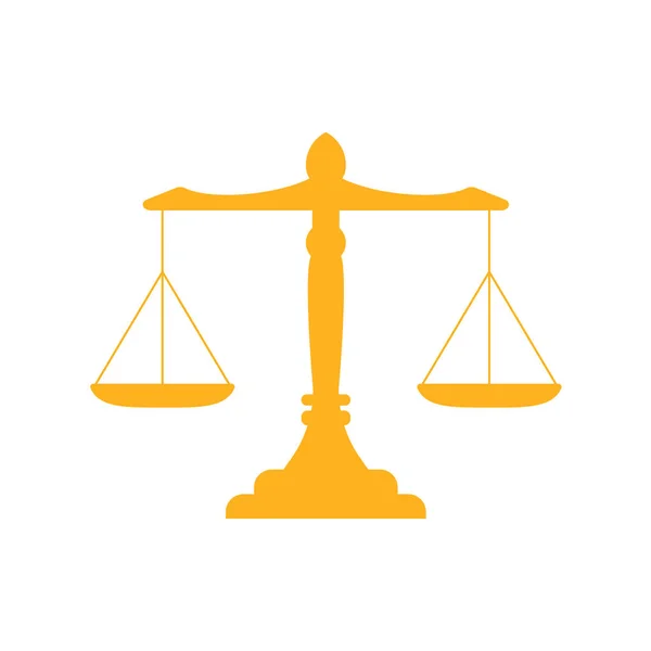 Starověké Váhy Koncept Spravedlnosti Soudních Rozsudcích Soudců — Stockový vektor