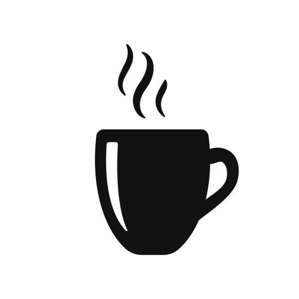 简单的咖啡杯向量用于咖啡店的热饮菜单 — 图库矢量图片