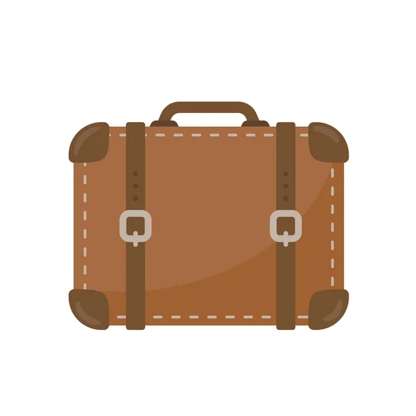 Reisegepäck Für Den Urlaub Flugzeug — Stockvektor