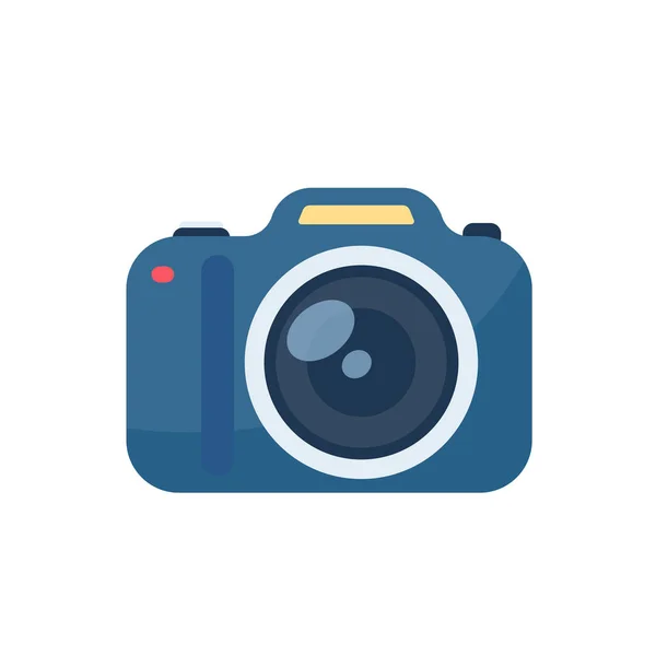 Fotoaparát Pro Zachycení Dobrých Vzpomínek Cestování — Stockový vektor
